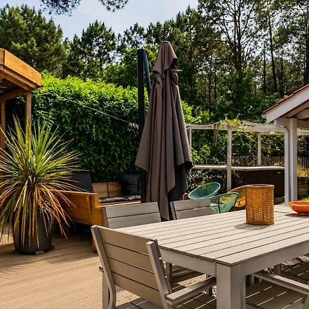 Maison Familiale A 2 Pas Du Lac,avec Spa, A La Gde Escoure-grives * Lacanau